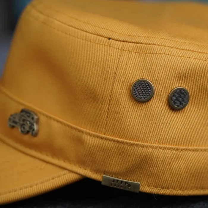 CP1117 Jeep Spirit Adjustable Men’s Army Duckbill Cap - Image 3