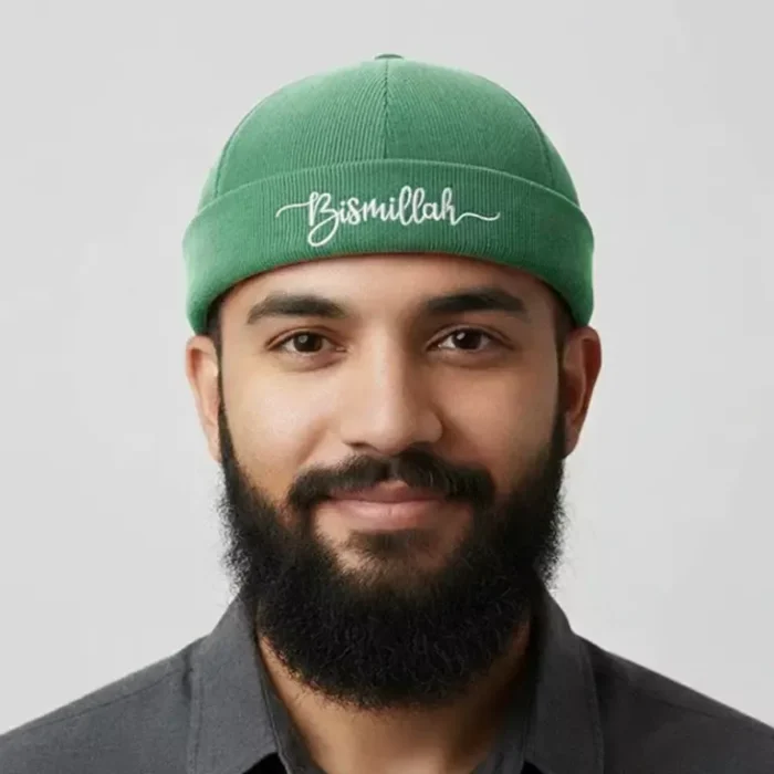 CP1281 Adjustable Premium Brimless Dawah Cap - Image 3