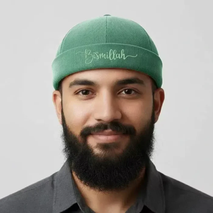 CP1284 Adjustable Premium Brimless Dawah Cap - Image 3