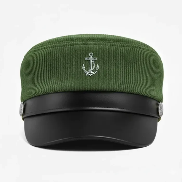 CP1297 Premium Marine Inspired Corduroy Cap – Stylish and Versatile - Image 3