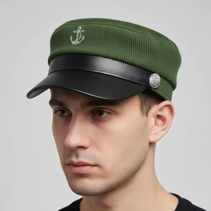 CP1297 Premium Marine Inspired Corduroy Cap – Stylish and Versatile - Image 4