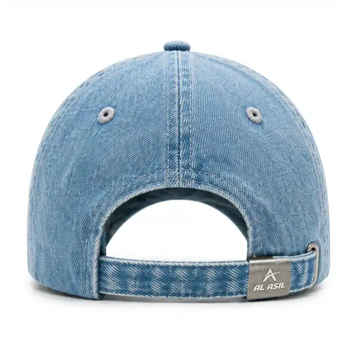CP1318 Premium Distressed Kalimah Embroidery Denim Cap - Image 5