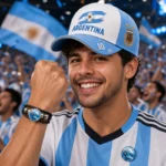 CP1326 Argentina Cap Bracelet Badge Combo Set - Image 2