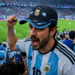 CP1330 Argentina Football Fan Premium Cap - Image 2