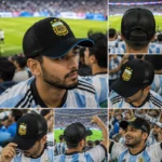CP1337 Argentina Football Fan Premium Cap - Image 2