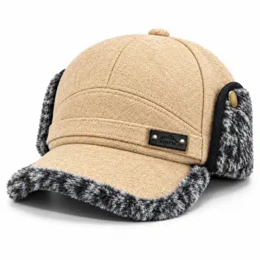 CP1361-1-510x510 CP1361 Unisex Winter Trapper Baseball Cap with Warm Ear Flap Hat - Image 1