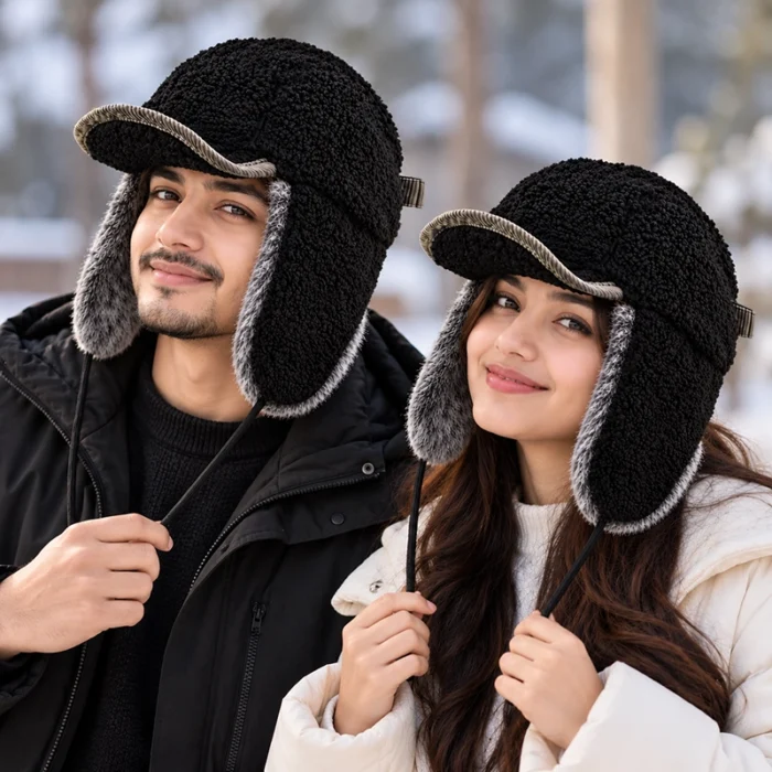 CP1363 Unisex Winter Trapper Hat Warm, Stylish & Outdoor Ready - Image 2