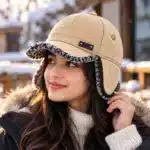 CP1361 Unisex Winter Trapper Baseball Cap with Warm Ear Flap Hat - Image 4